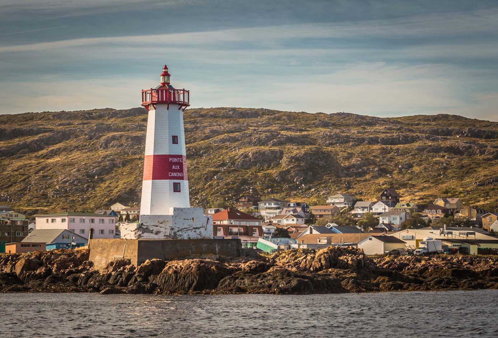 Pointe aux Canons lighthouse Saint-Pierre et Miquelon