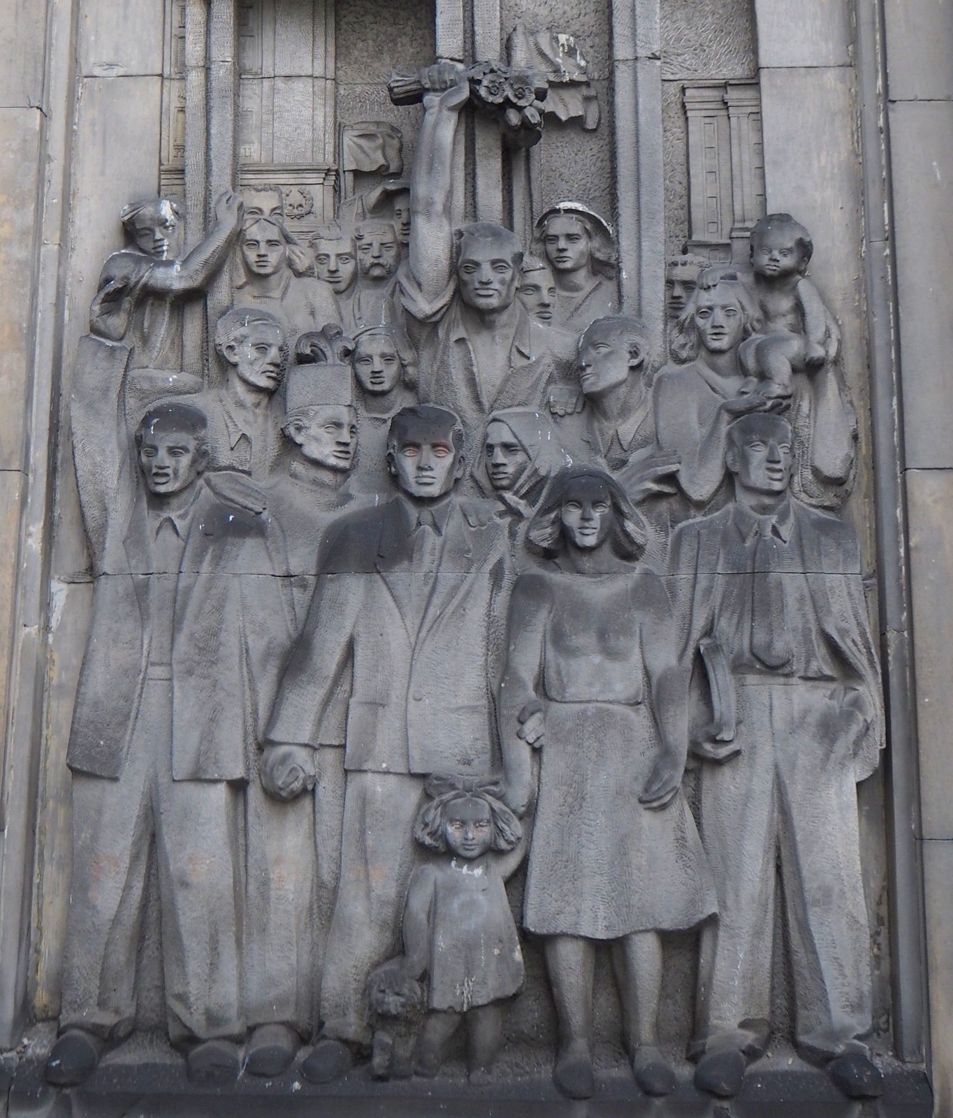 22.7.1952 reliefi Varsova