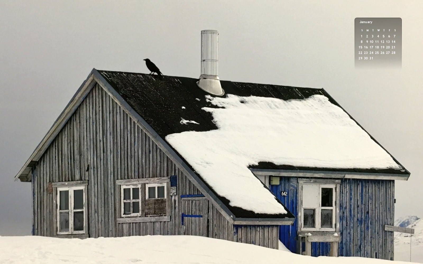 January 2017 wallpaper Tiina Itkonen Grönlanti