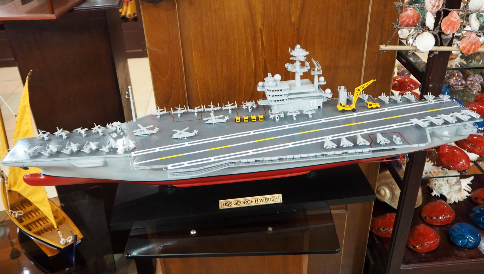 Mauritius Naval model shop