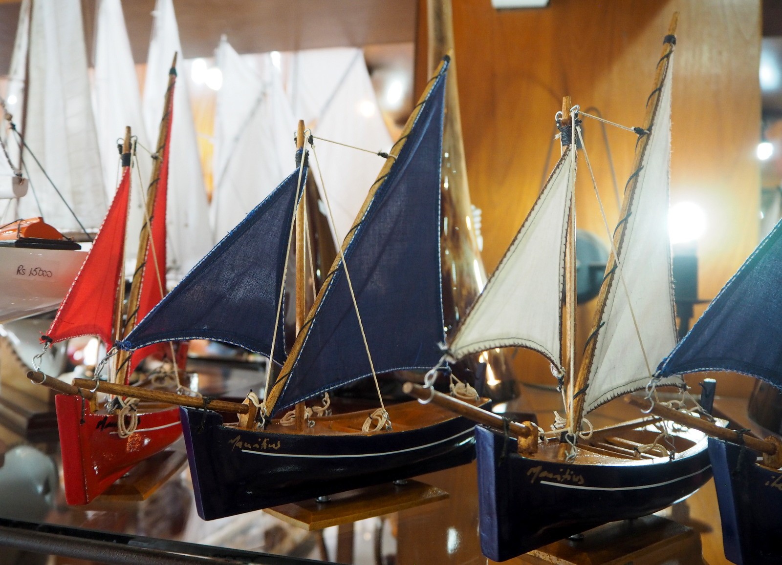 Mauritius Naval model shop