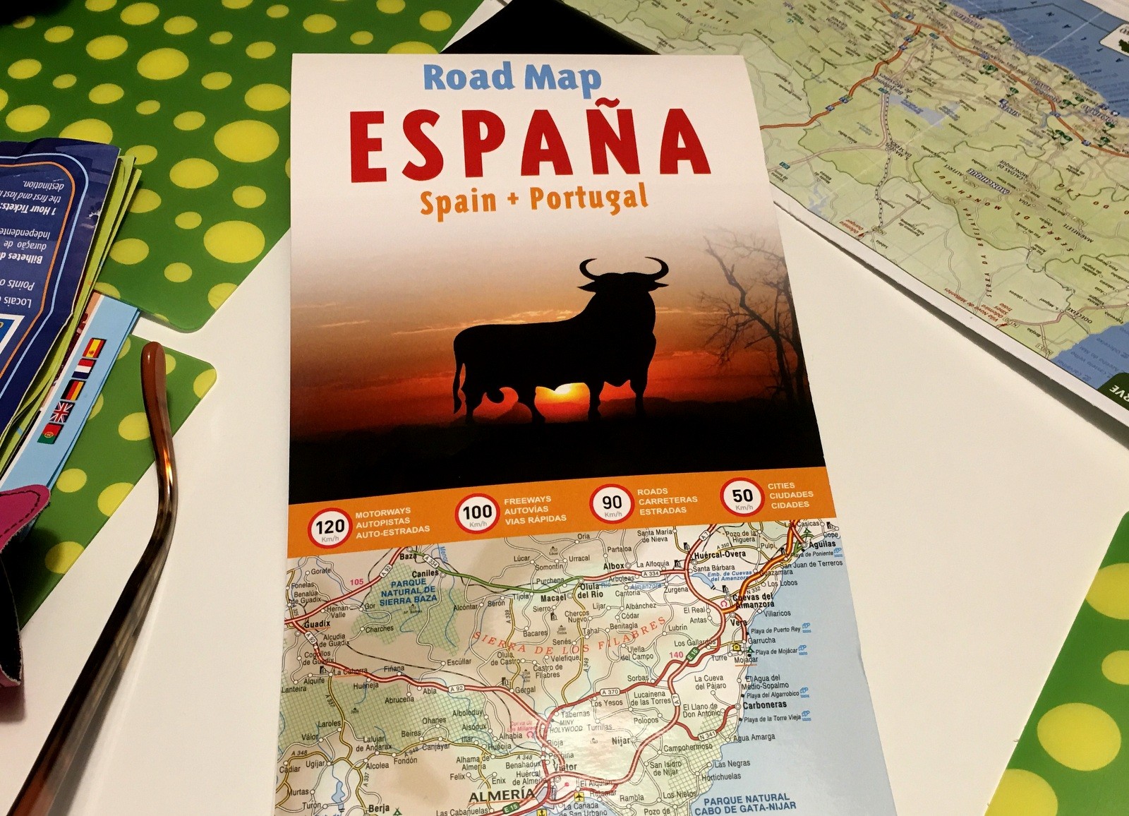 Portugali Espanja kartta