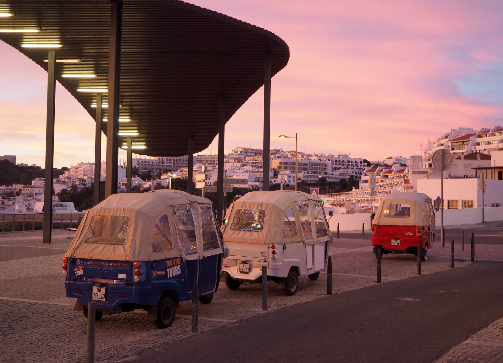 Albufeira tuktuk-takseja