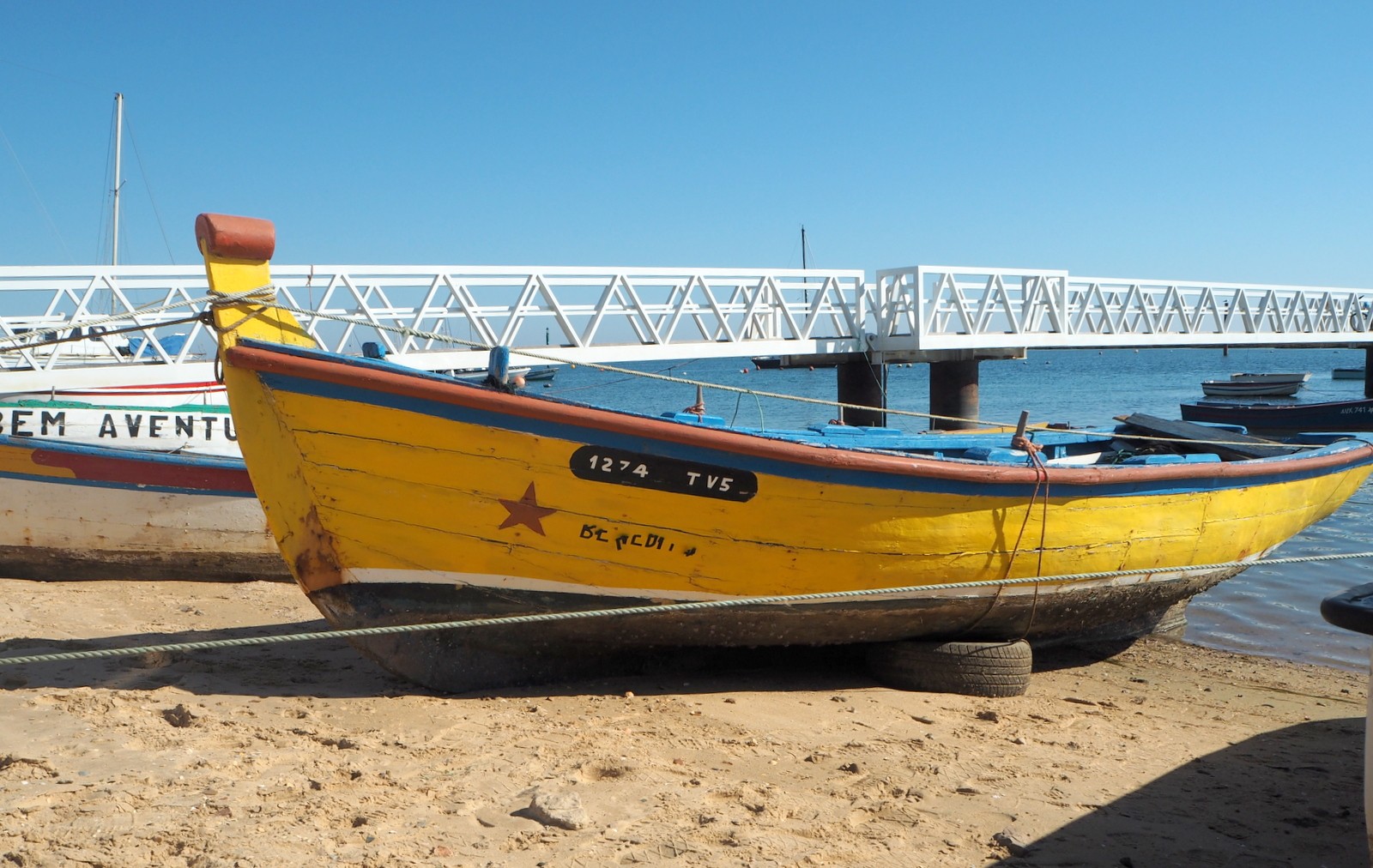 Saint Luzia kalastajaveneitä