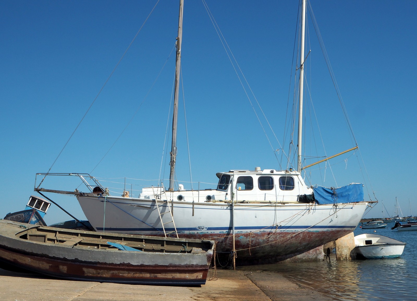 Saint Luzia kalastajaveneitä