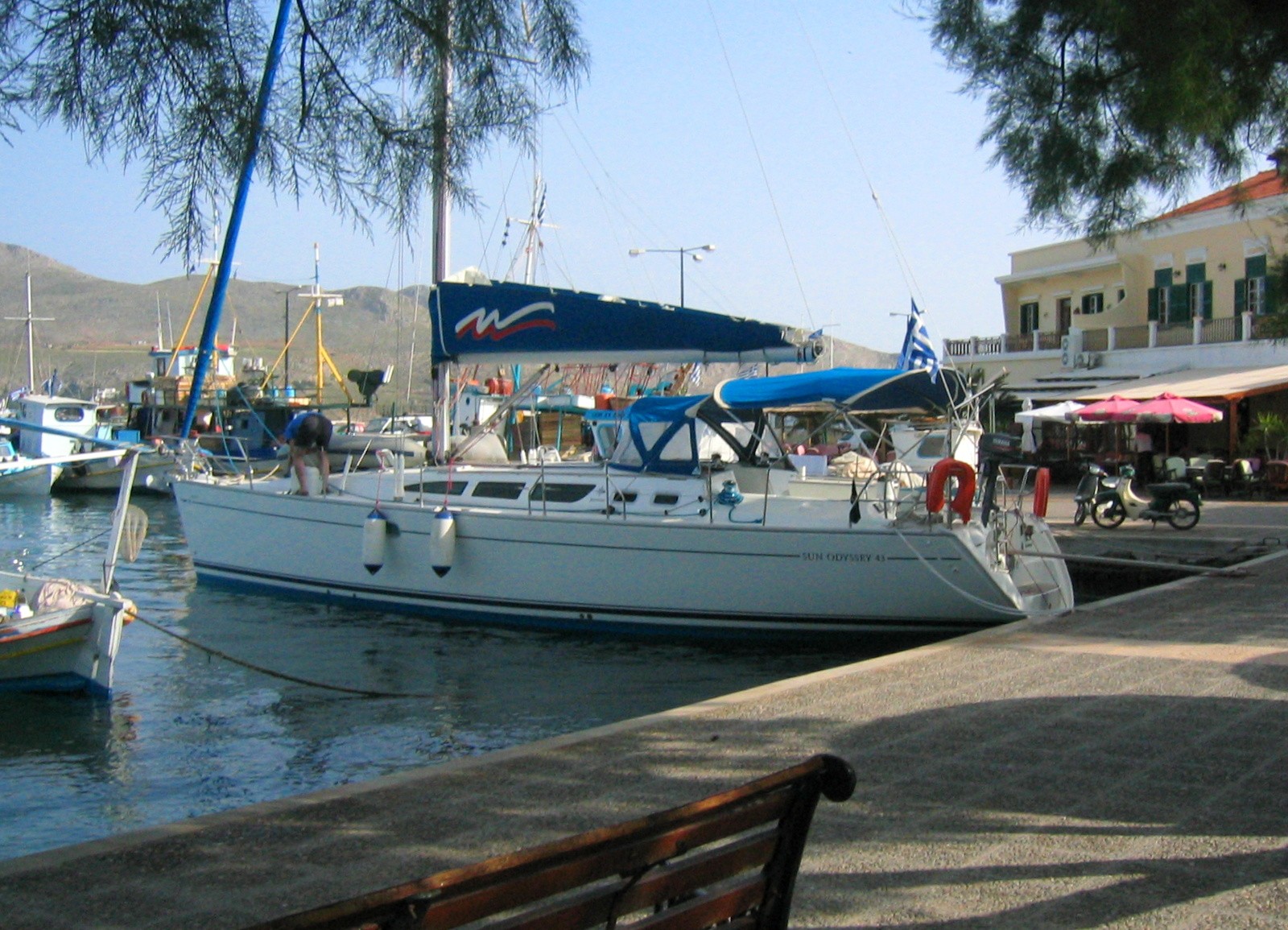 Vuokraveneemme Leroksella 2004