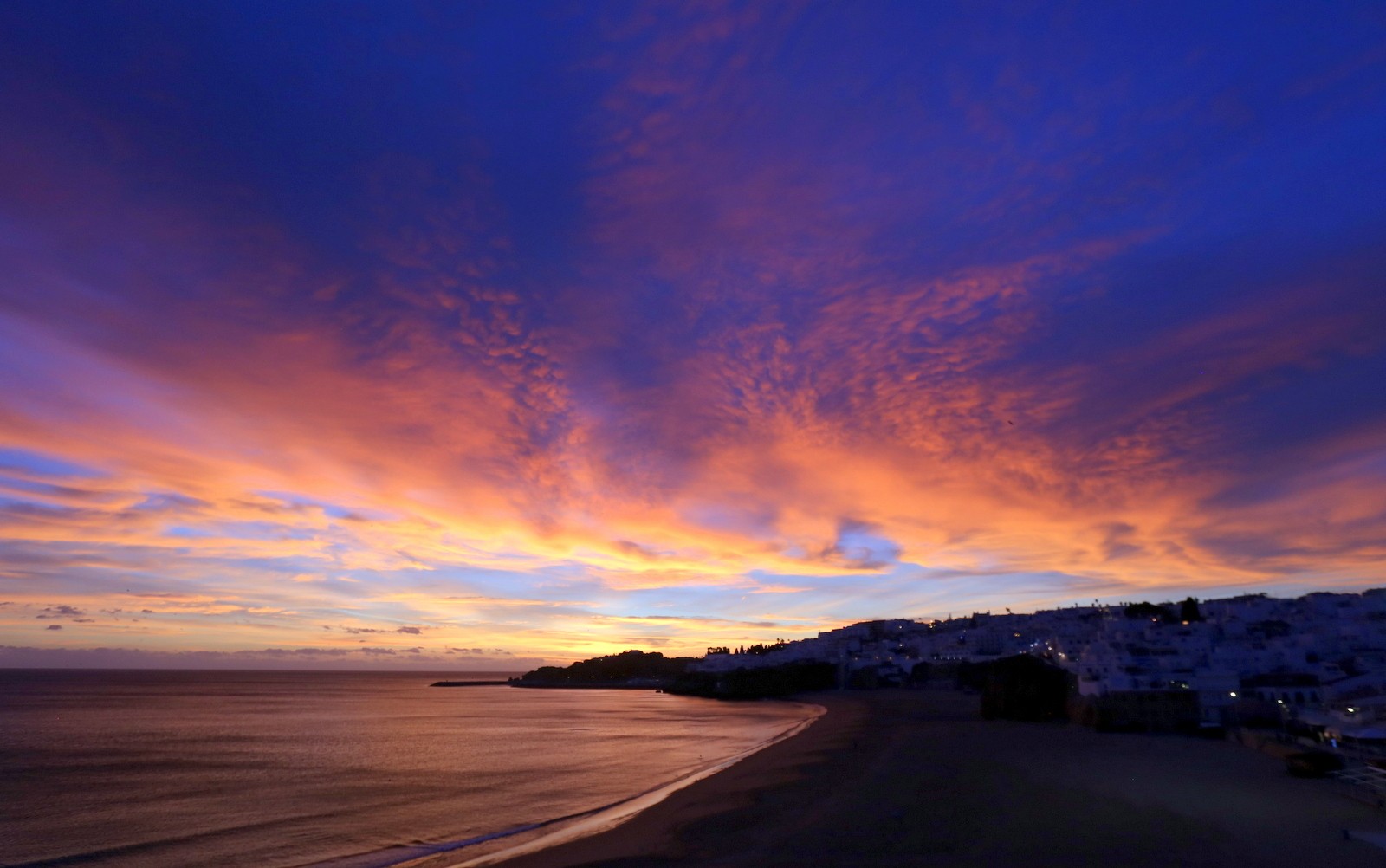 Albufeira auringonlasku