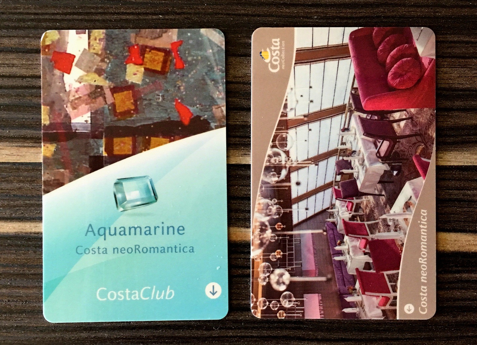 Costa neoRomantica kortit