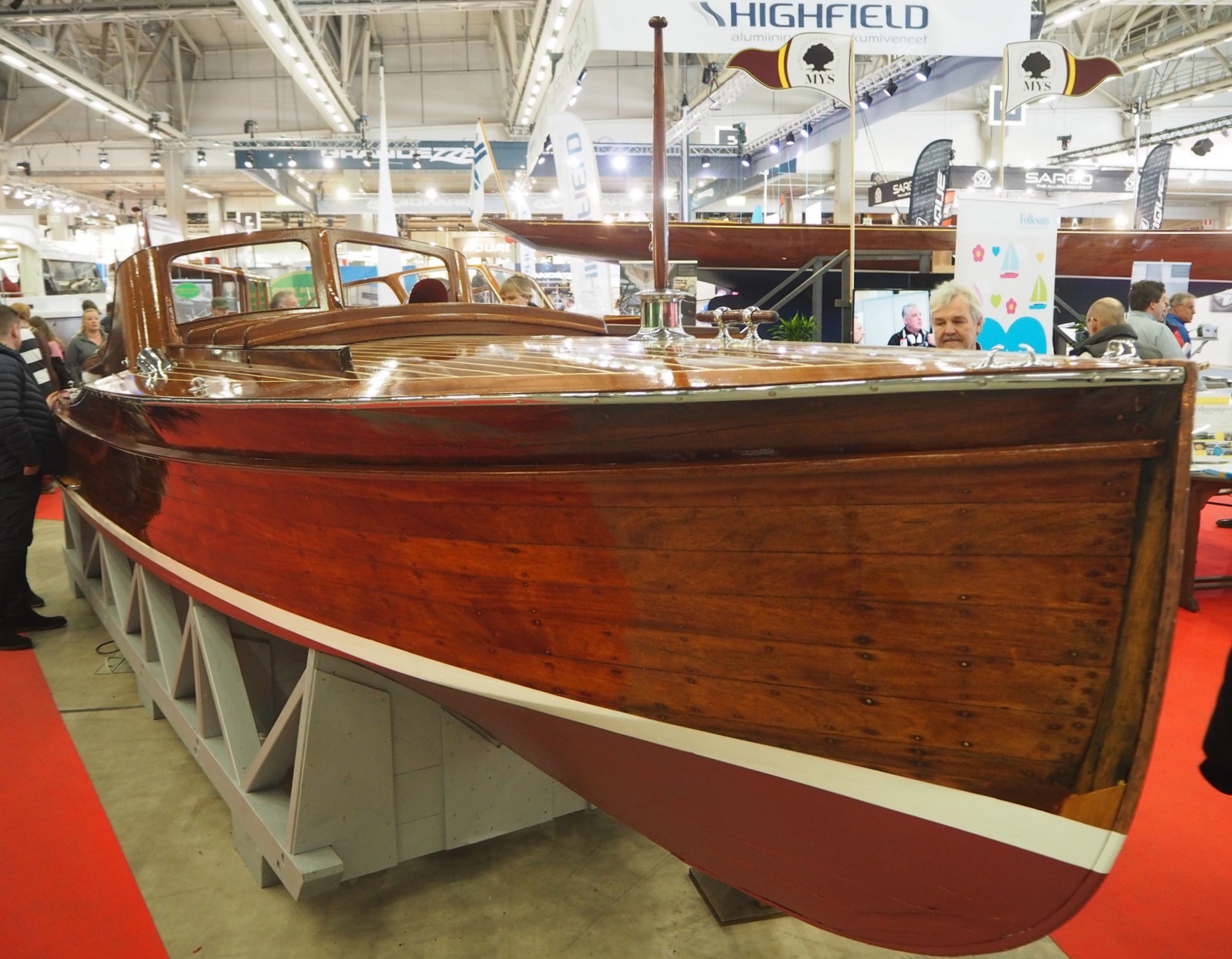 Entisöity Kultaranta-vene