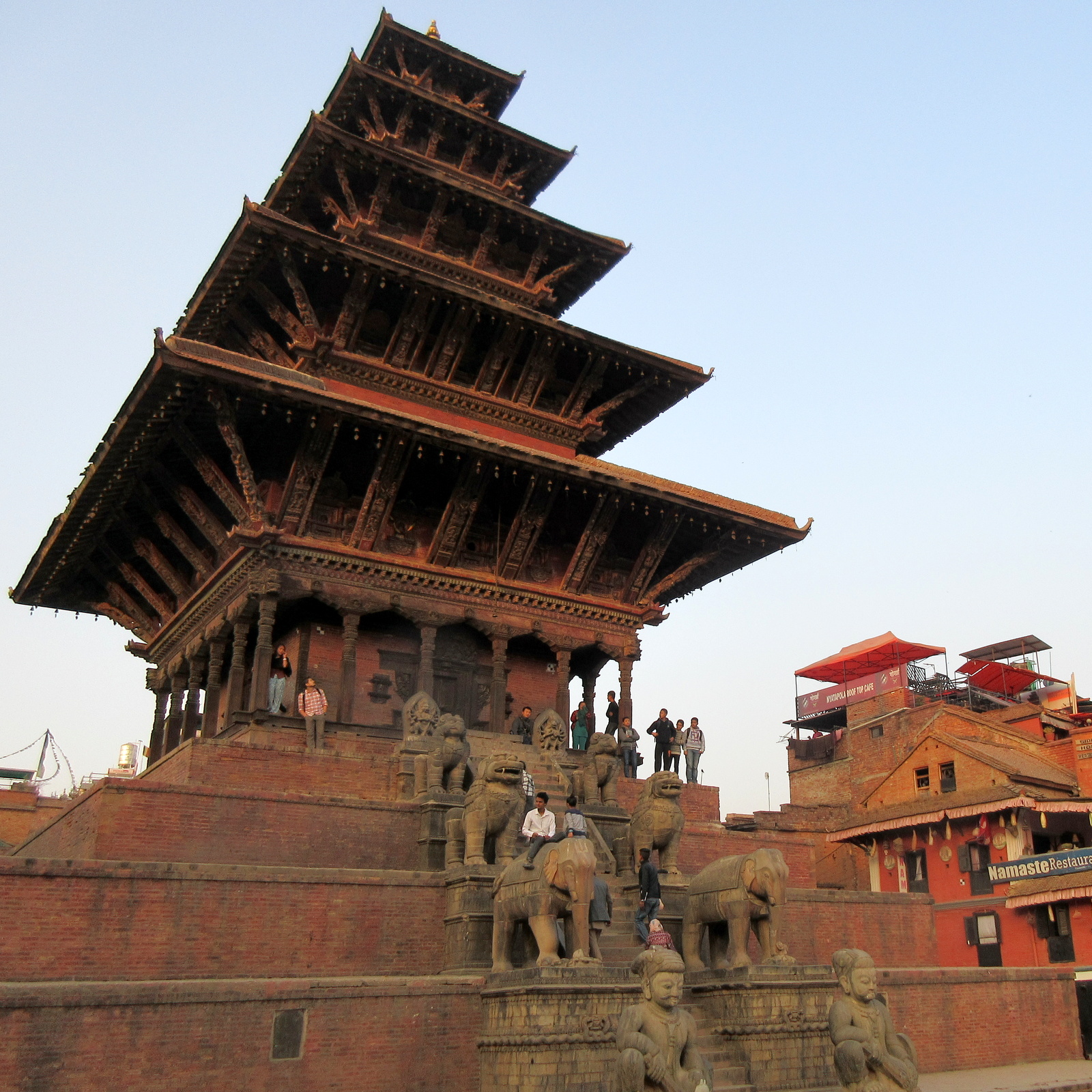 Nepal Bhaktapur Nyatapola