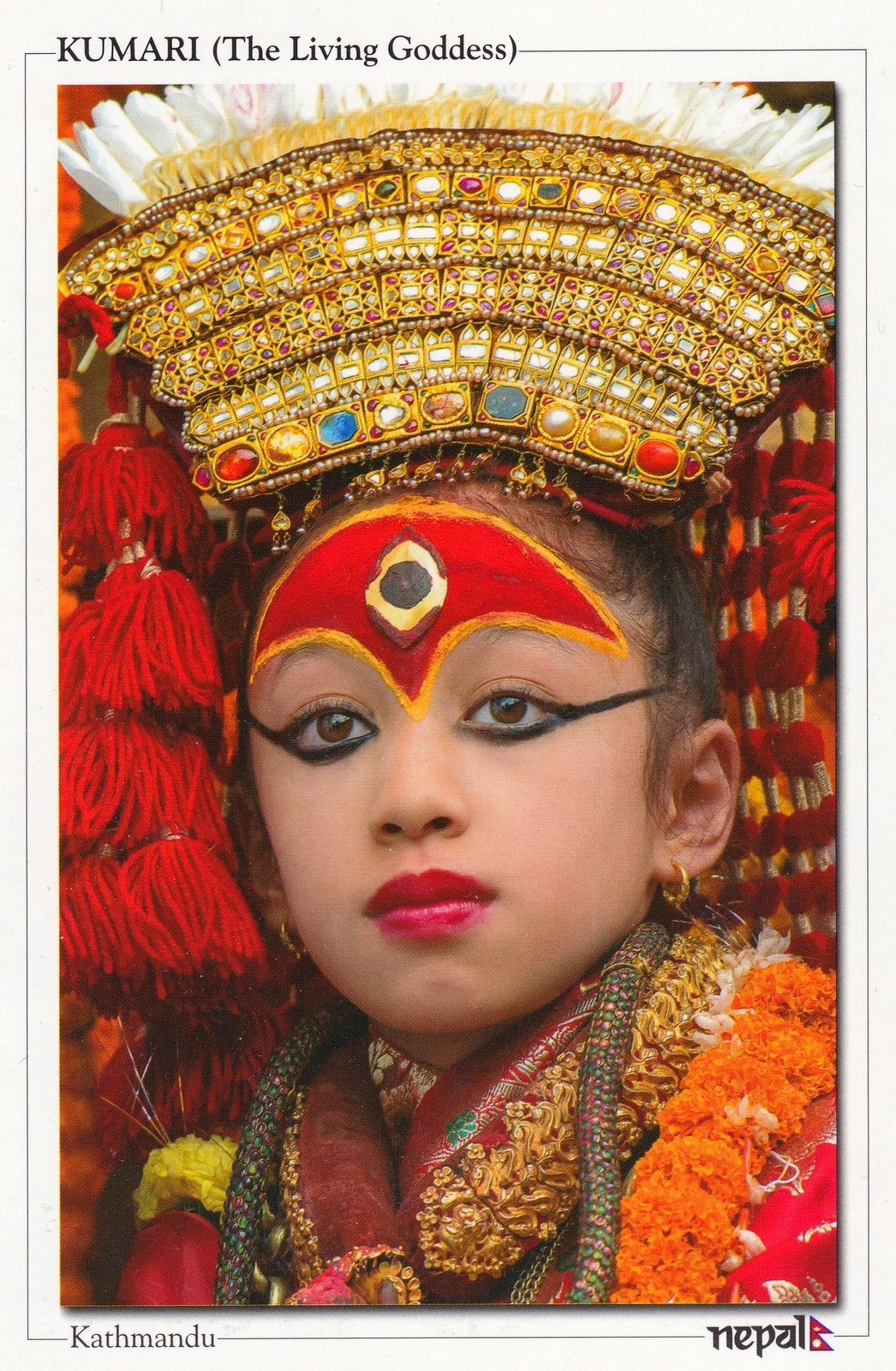 Kathmandu lapsijumalan palatsi