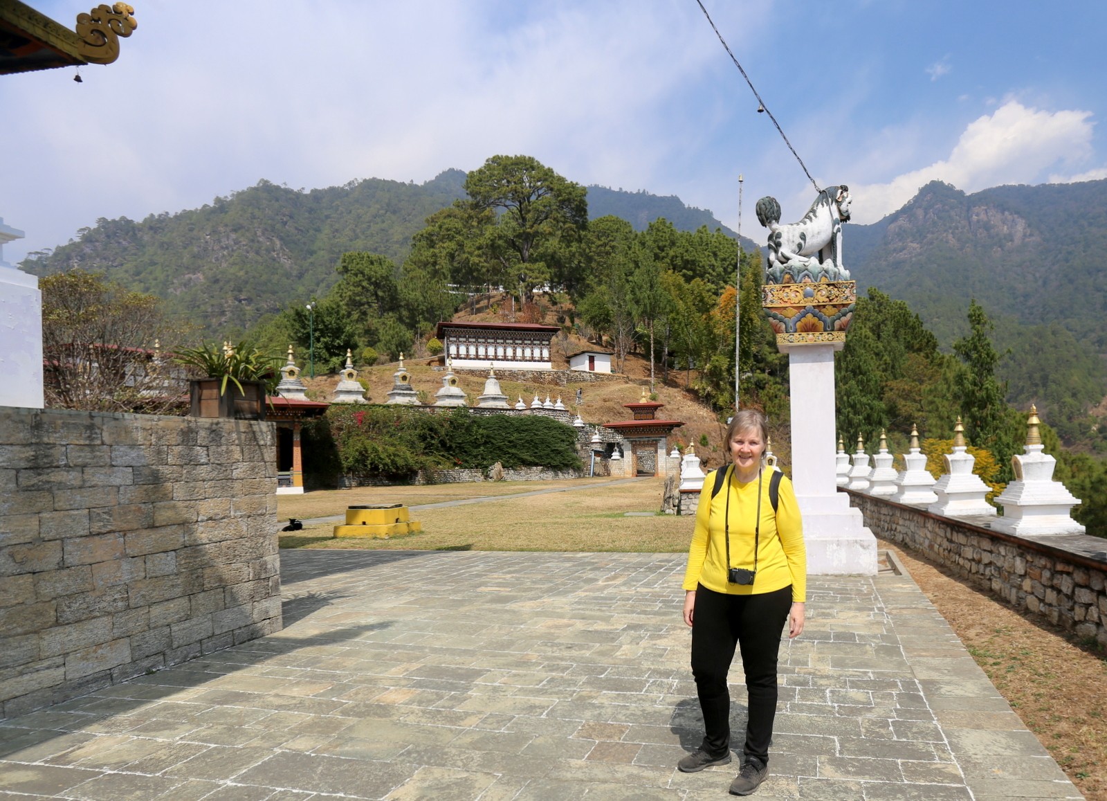 Harjoitusvaelluksella Punakhassa Harjoitusvaelluksella Punakhassa