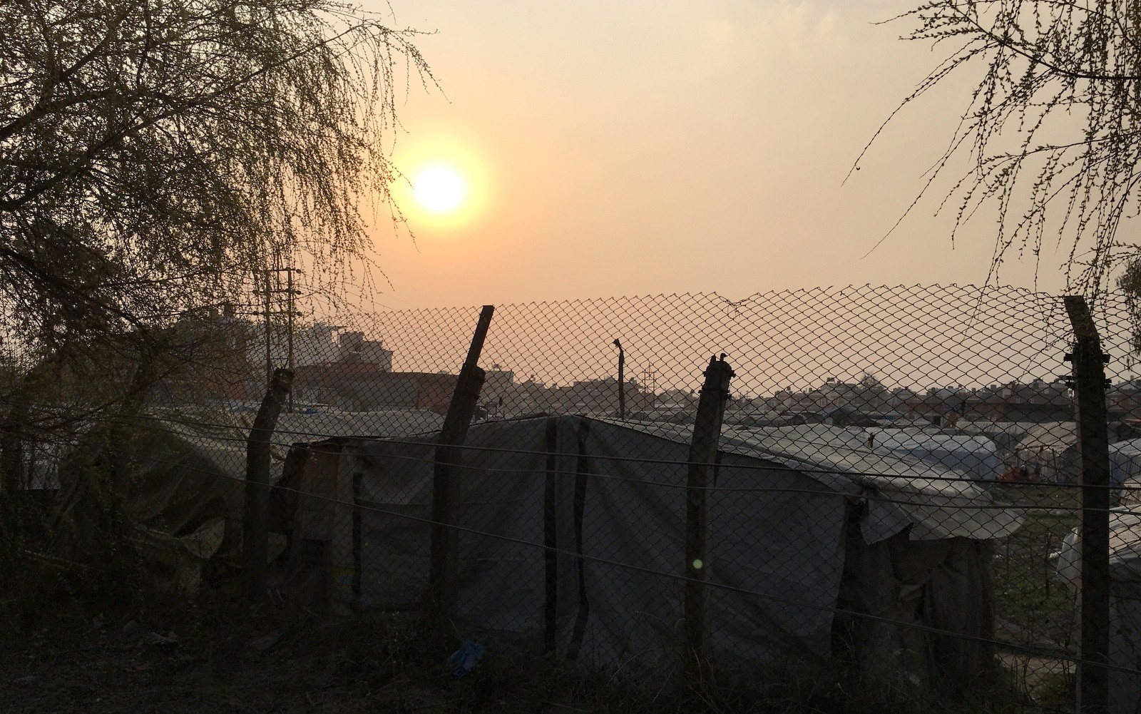 Kathmandu auringonlasku