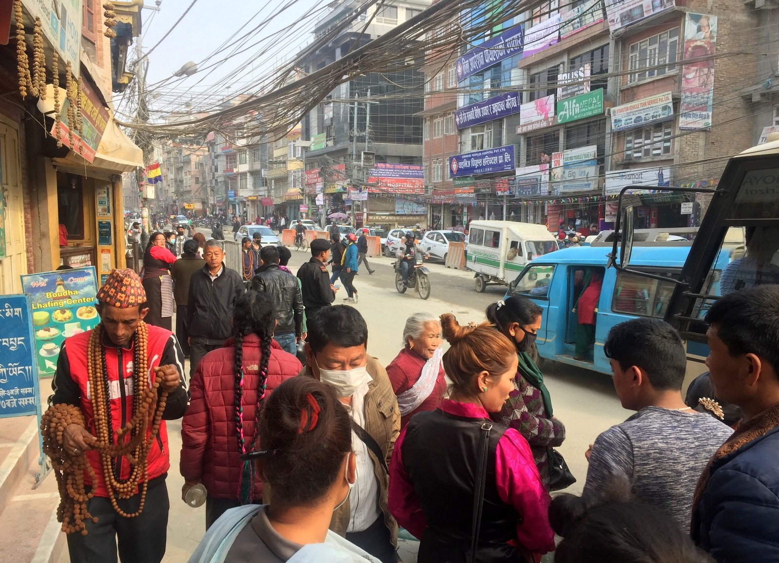 Kathmandu katunäkymiä