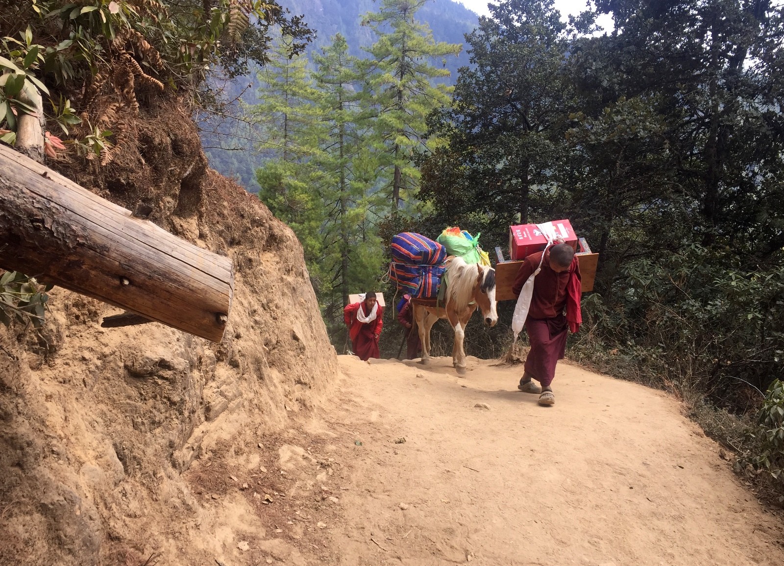 Tiikerinpesä Tiger's Nest tavarakuljetus