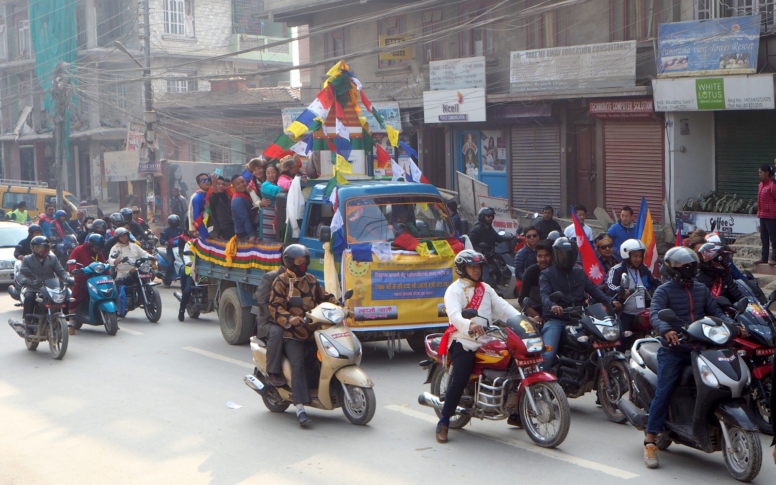 Nepal Kathmandu liikenne