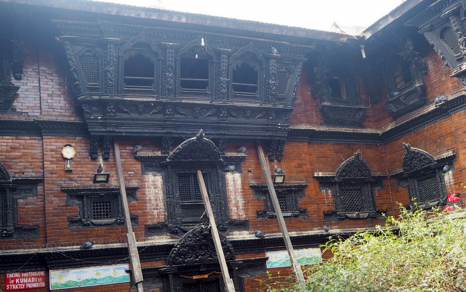 Kathmandu lapsijumalan palatsi