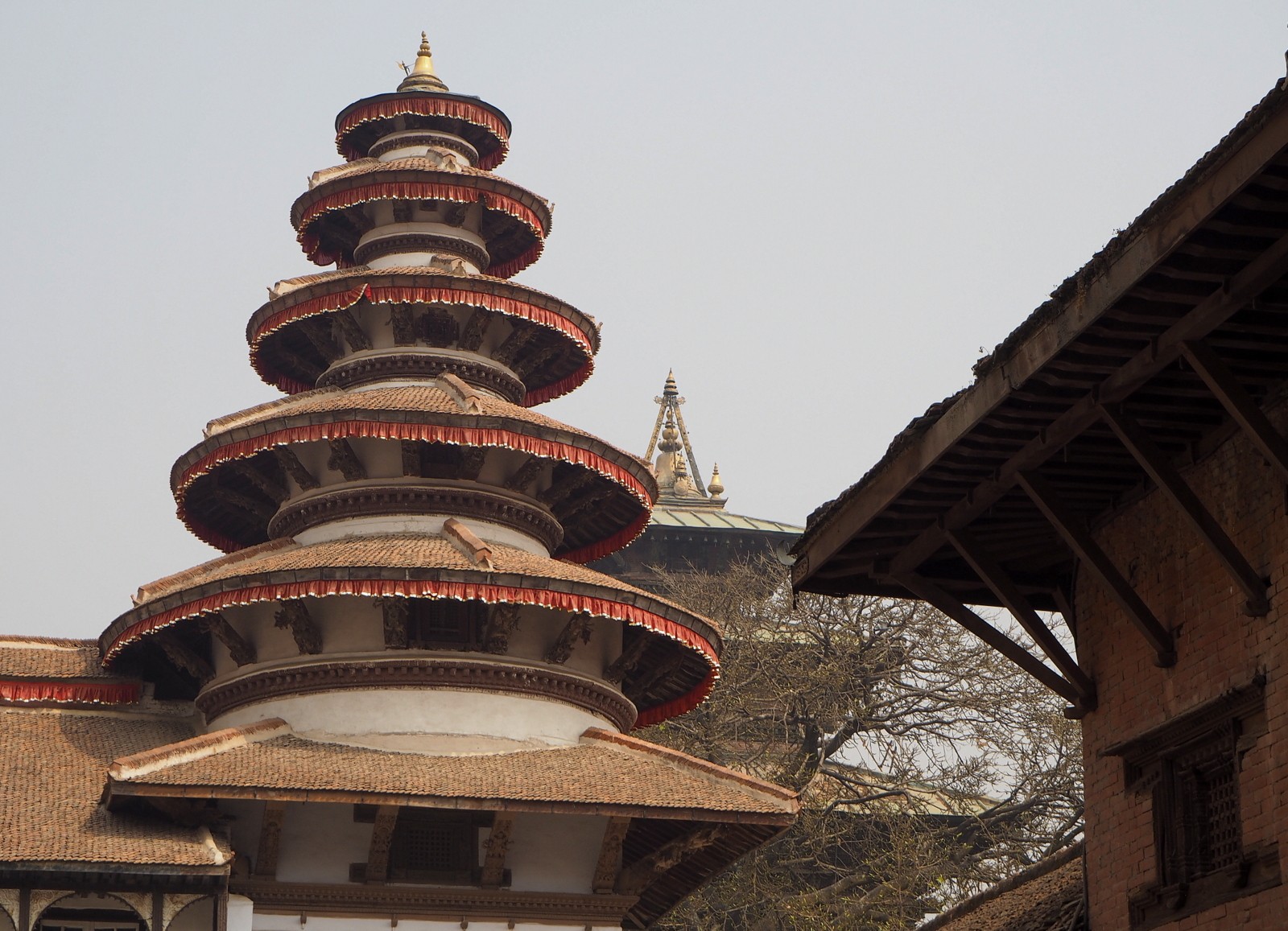 Kathmandu kuninkaanlinnan sisäpiha