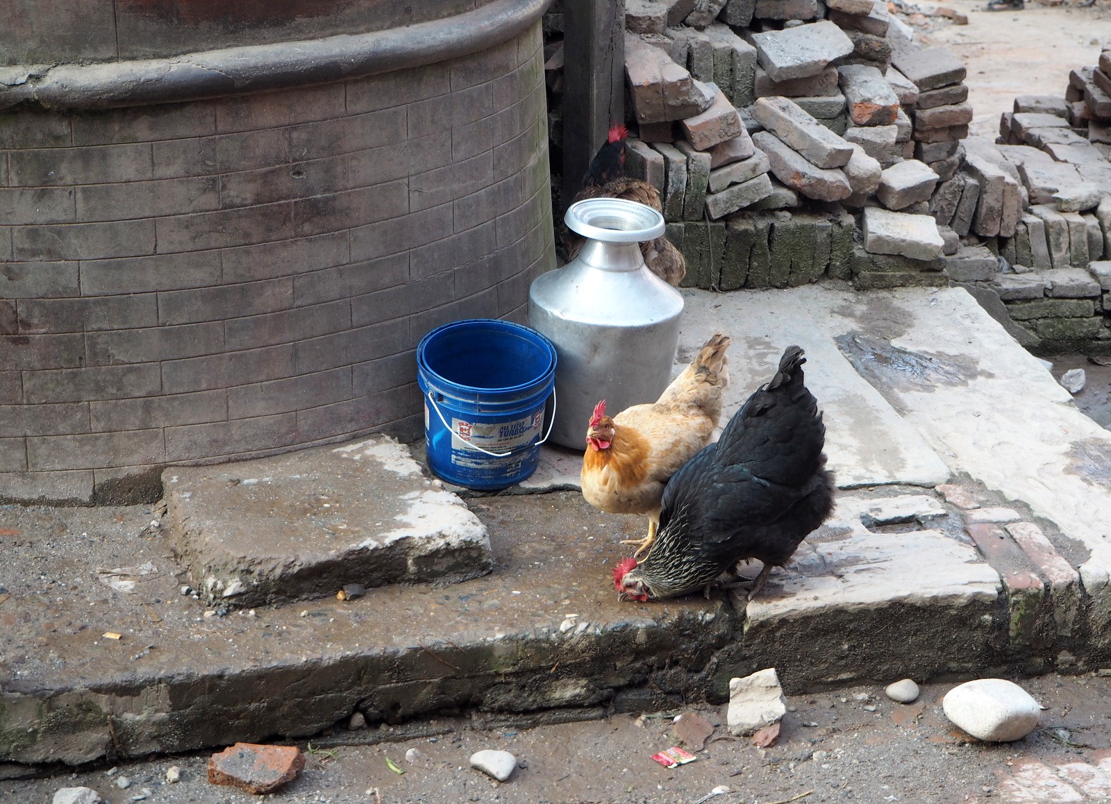 Nepal Bhaktapur jälleenrakennusta