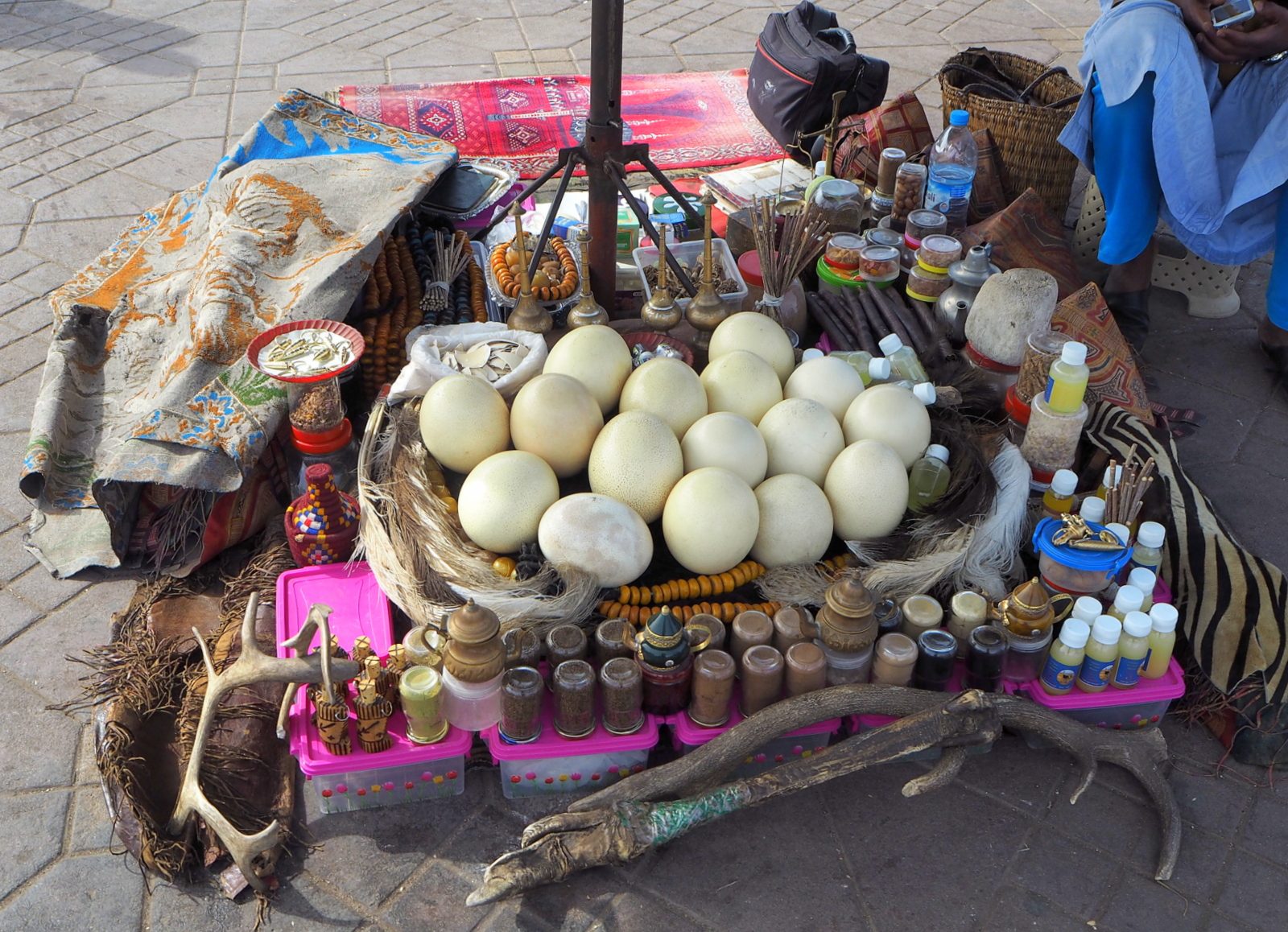 Marrakeshin medina Jemaa el-Fna