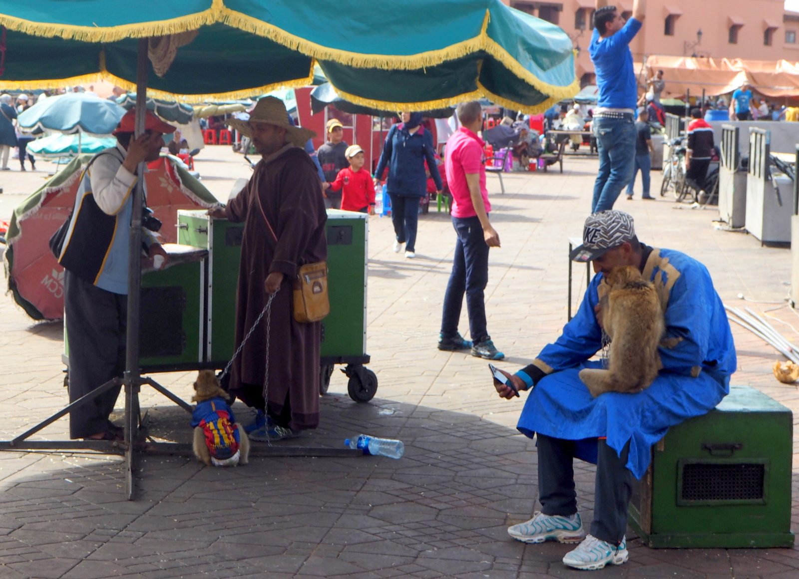Marrakeshin medina Jemal el-Fna