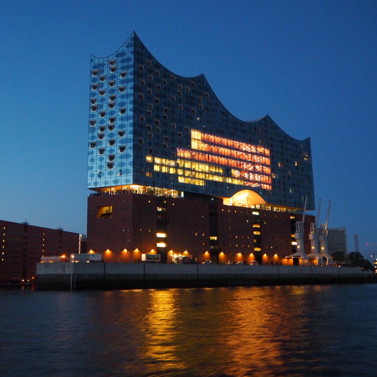 Elbphilmarmonie Hamburg Hampuri satama alue