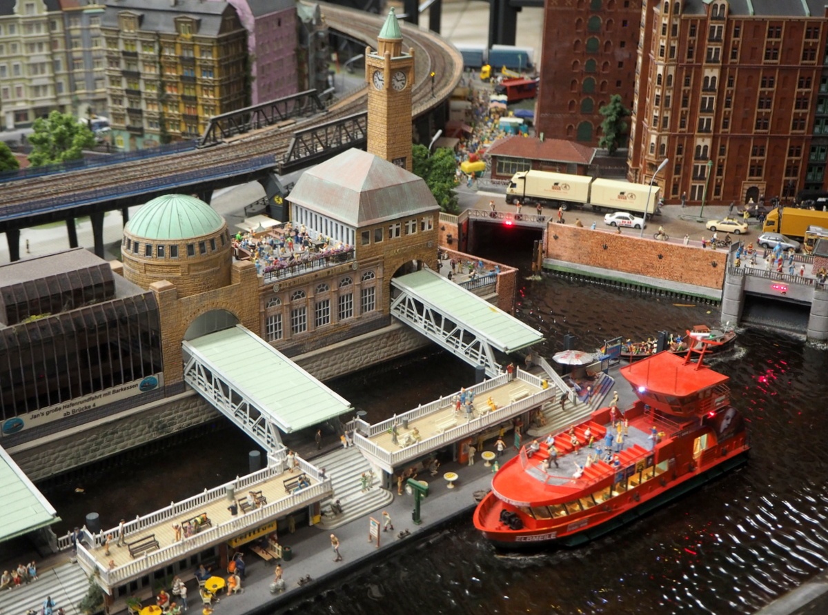 Miniatur Wunderland Hamburg Hampuri satama alue