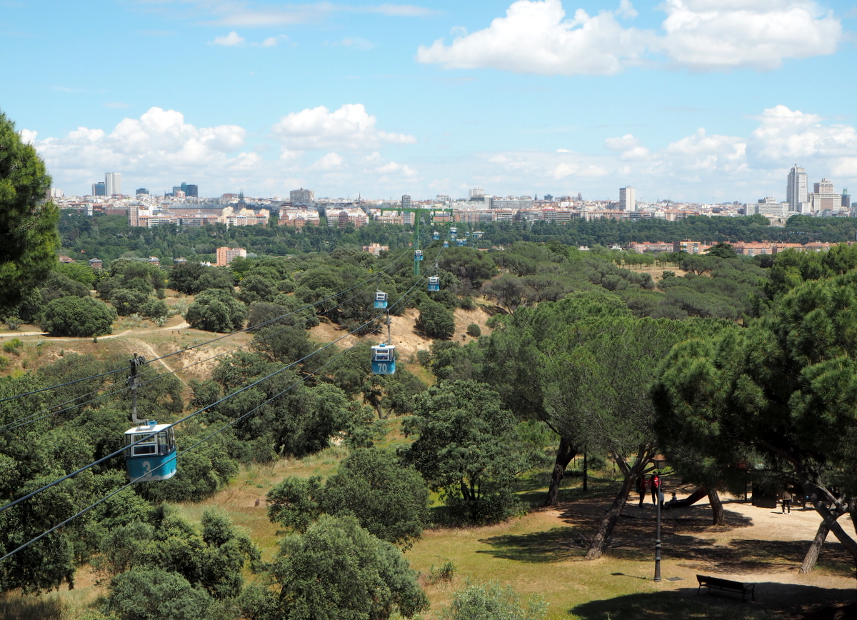 Casa de Campo Teleferico Madrid