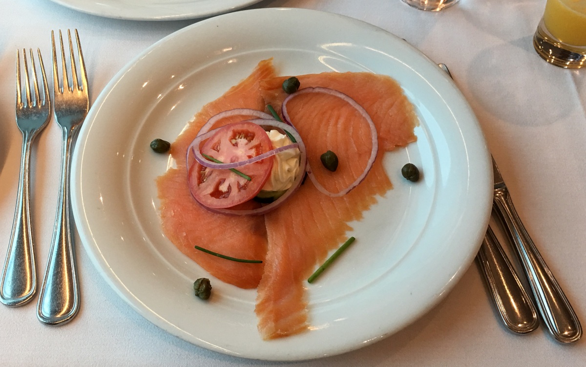 Norwegian Sun Seven Seas aamiainen