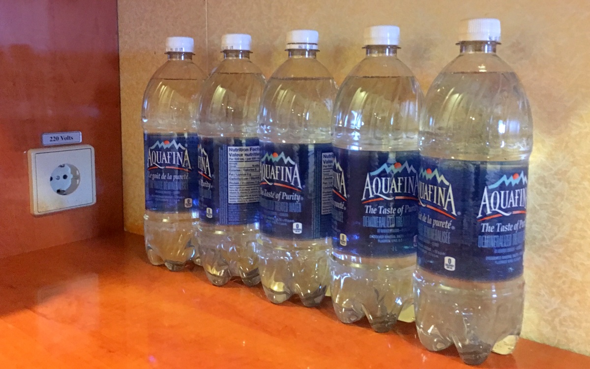 Norwegian Sun vesipaketti