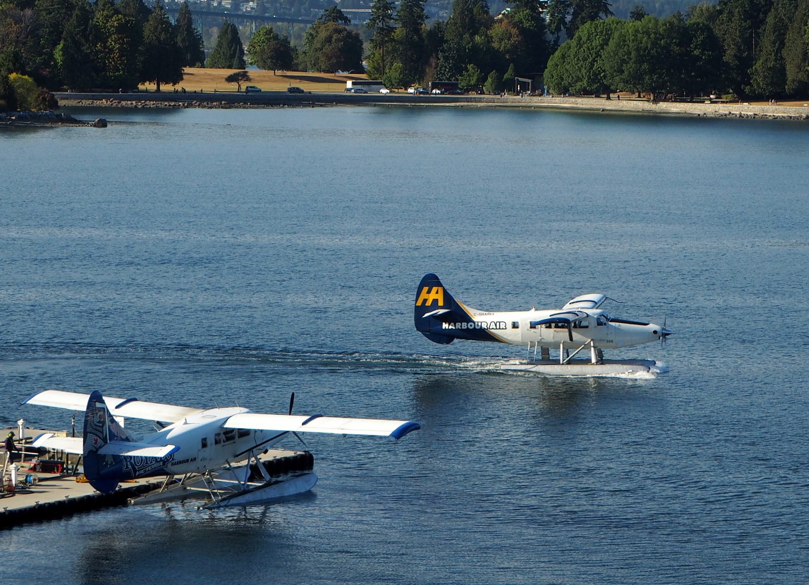 Sea Plane Harbour Vancouver