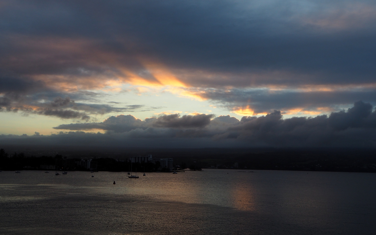 Sunset Hilo Hawaii