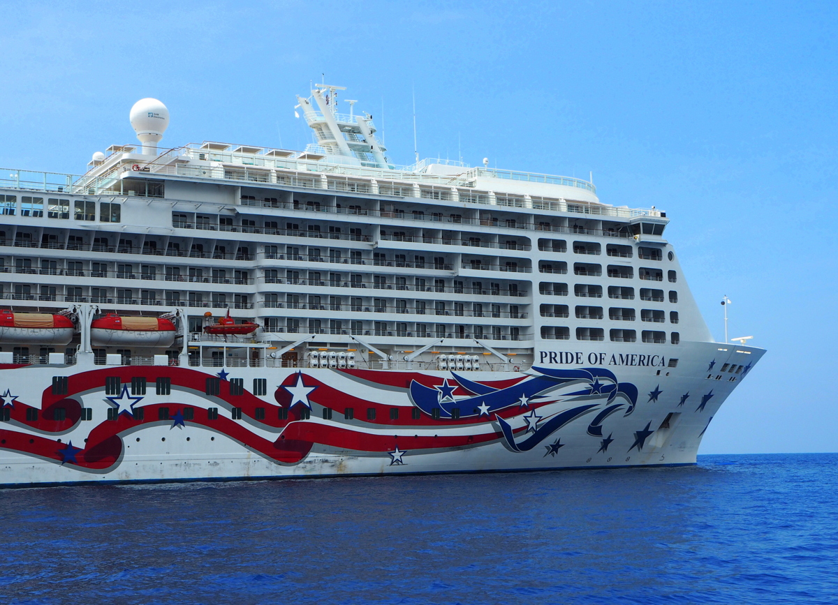 Pride of America Kona