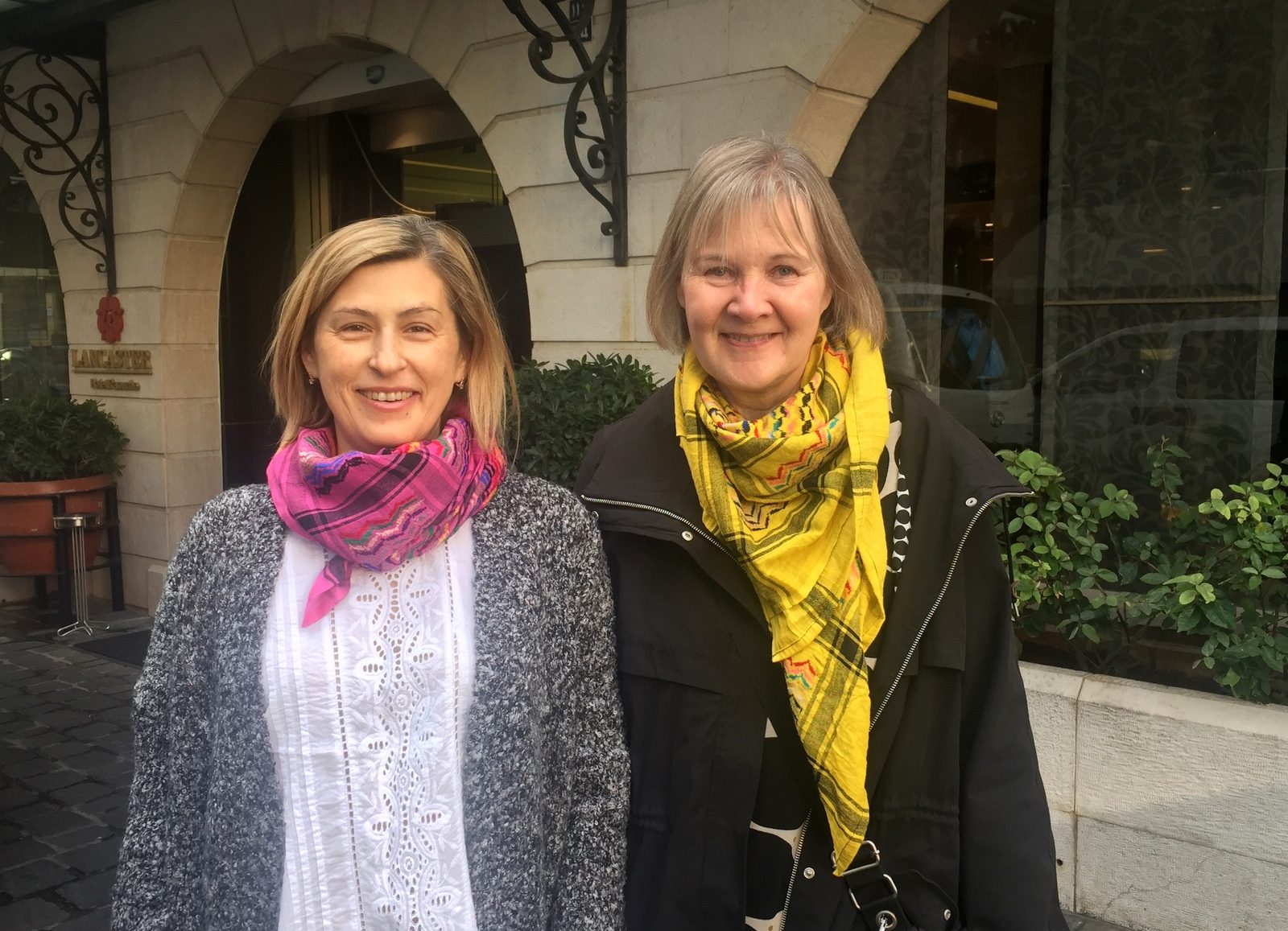 Albina ja Pirkko Beirutissa Libanon Arial Travel