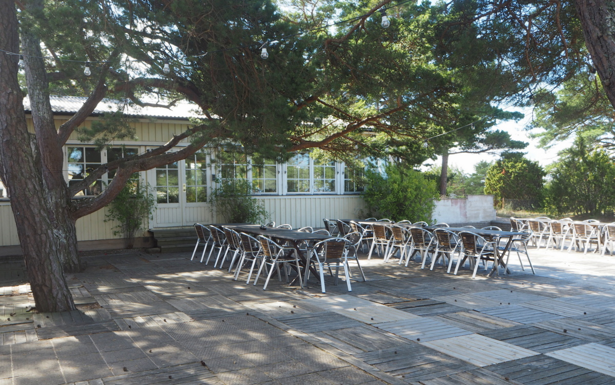 Tofta Strandpensionat kesällä 2017