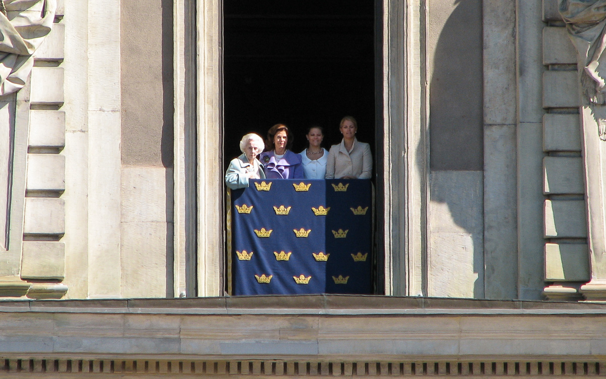 Kuninkaan synttäreillä Tukholmassa