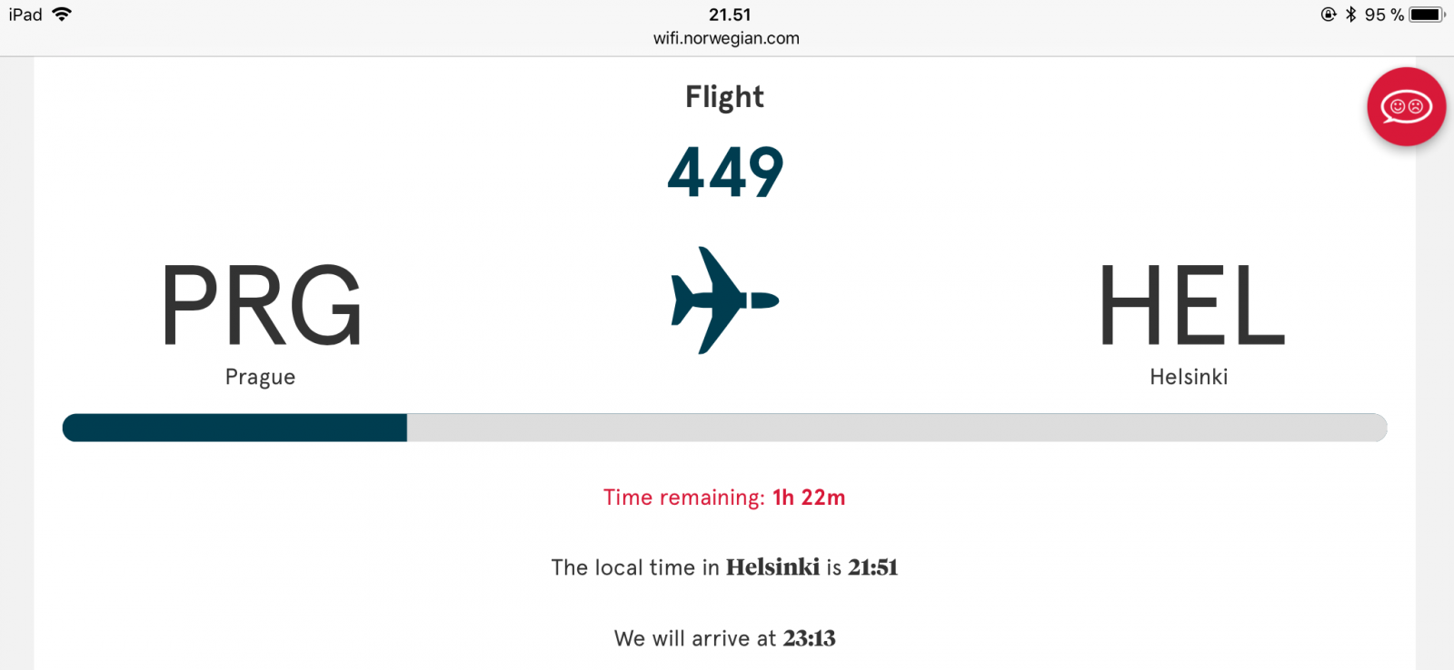 Norwegian Praha Helsinki