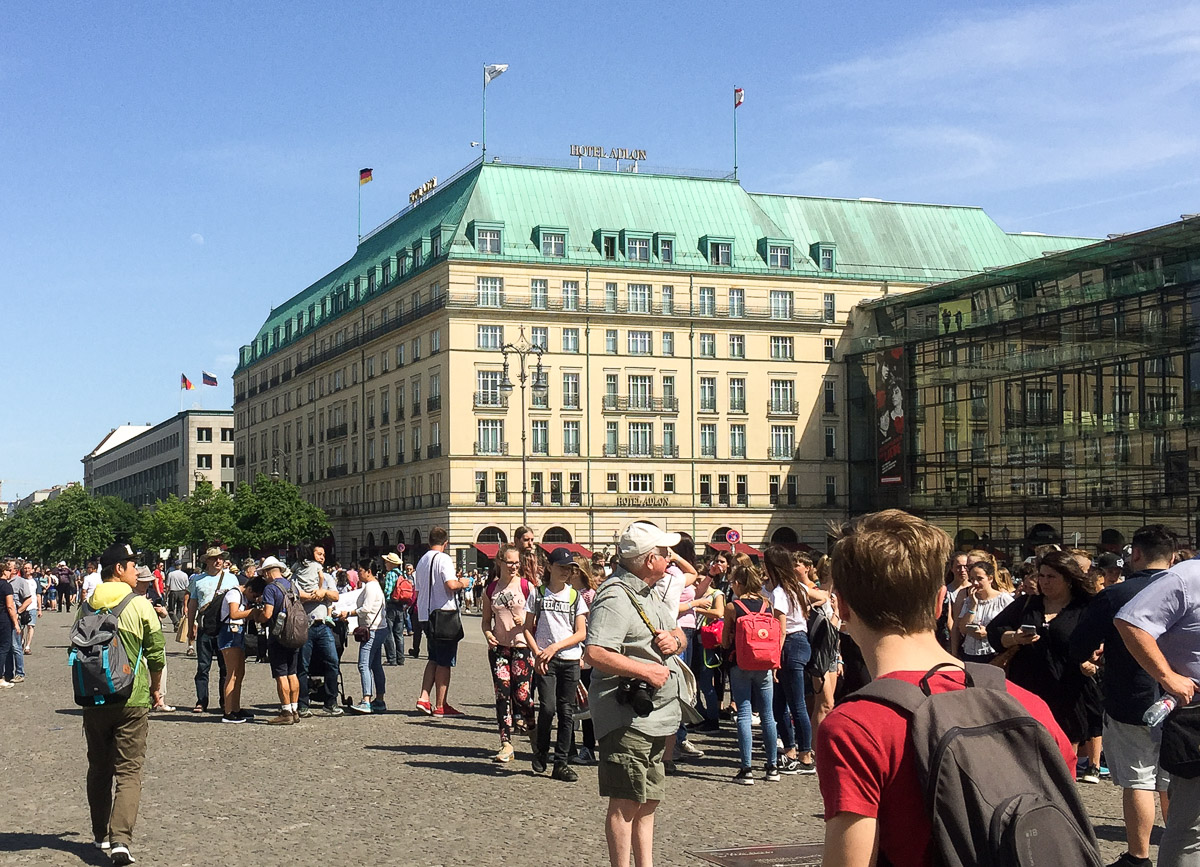 Hotel Adlon Brandenburgin portilla