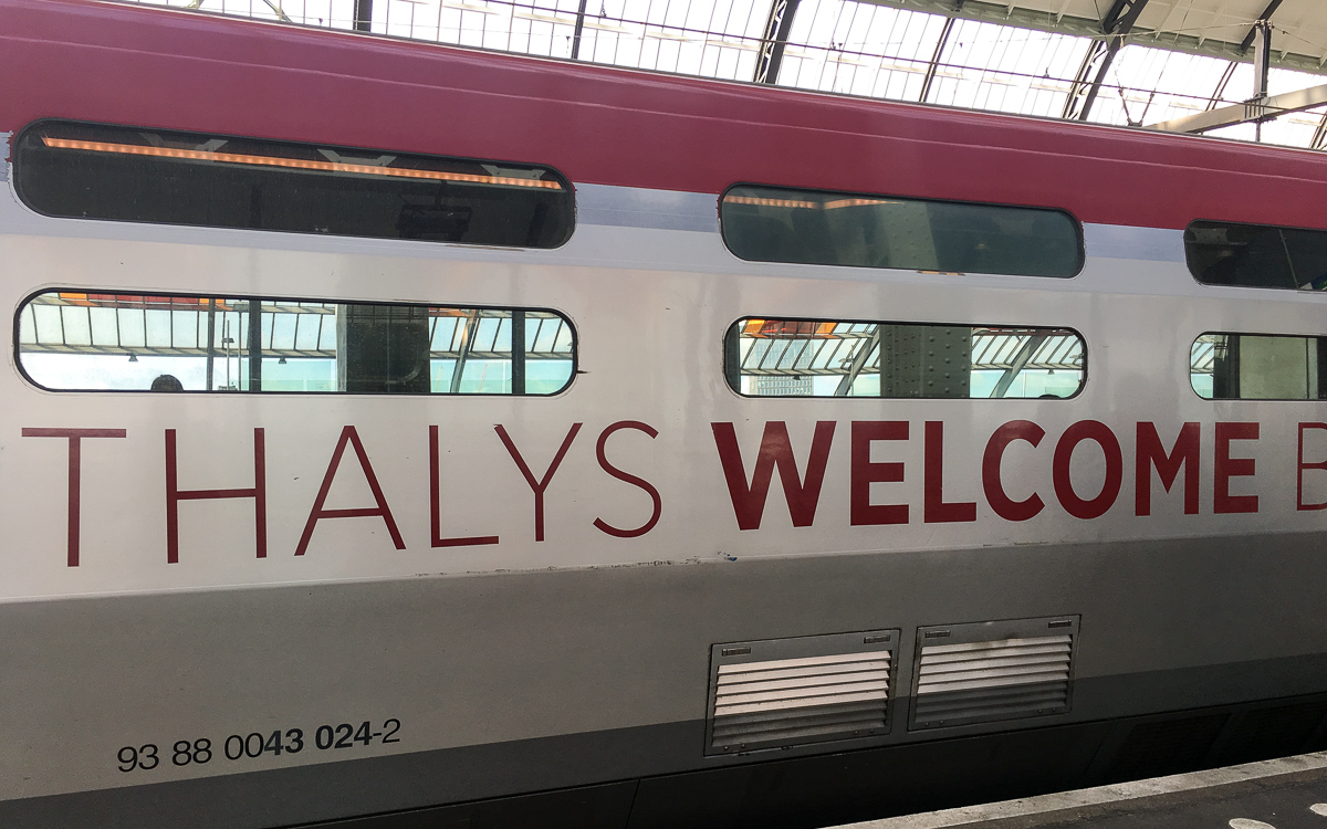 Thalys Amsterdam - Bryssel Amsterdam ja Bryssel kustannukset