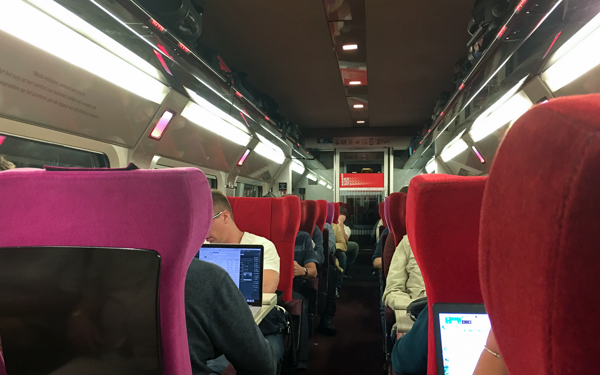 Thalys Amsterdam - Bryssel