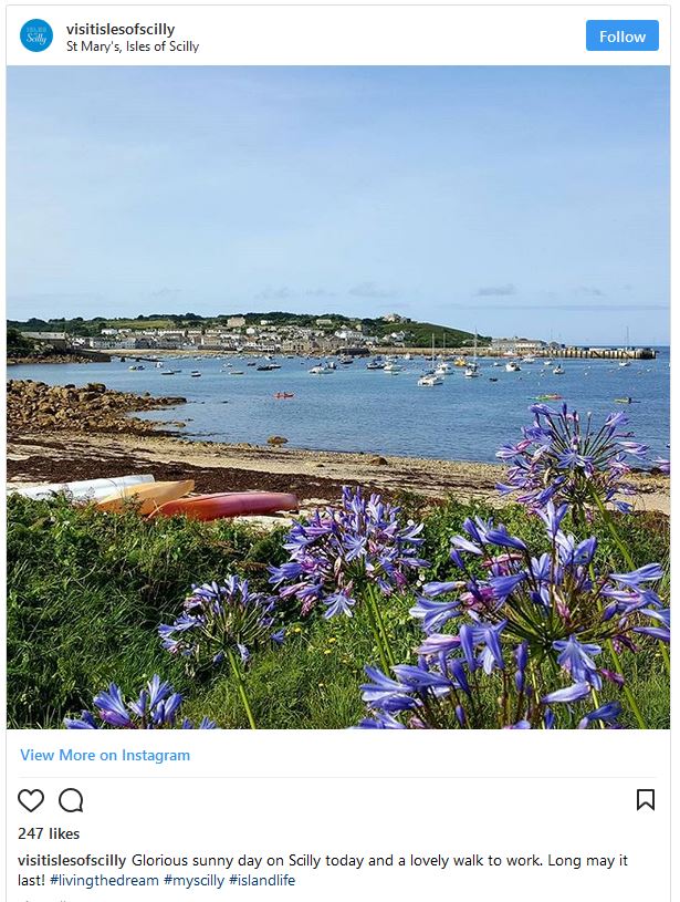 Insta Scilly Uusia maita ja Euroopan kaupunkeja
