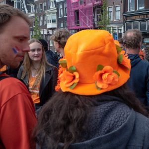Kuninkaan päivänä Amsterdamissa