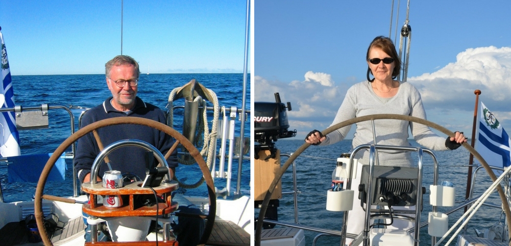 Lasse ja Pirkko ruorissa