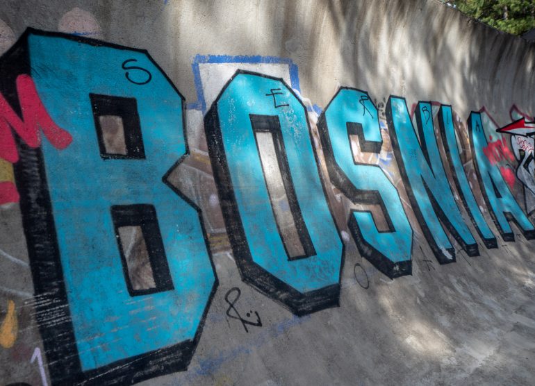 Sarajevo hylätty kelkkarata