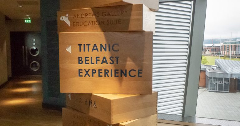 Titanic museo Belfast