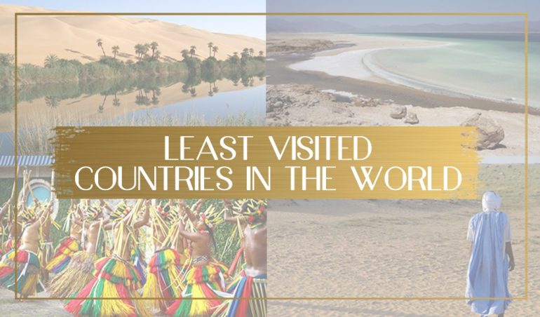 Once in a lifetime vähiten käydyt maat