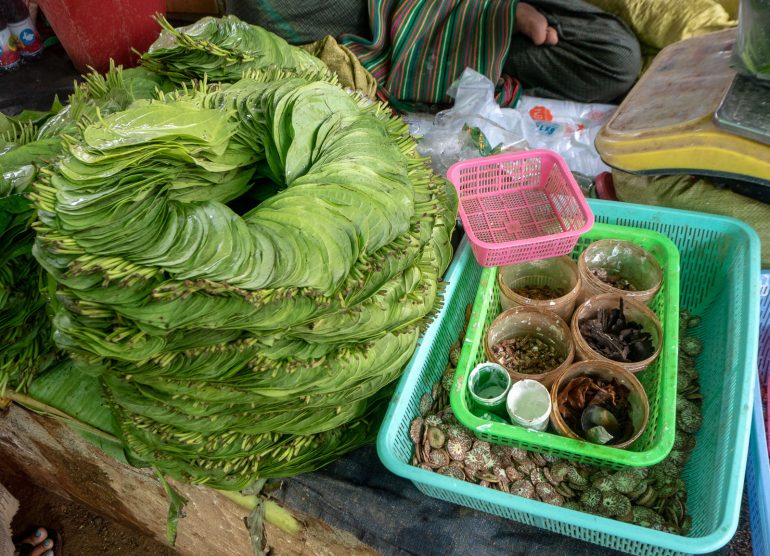 Heho markkinat Myanmar