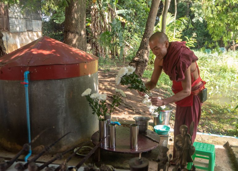 Inle markkinat Myanmar
