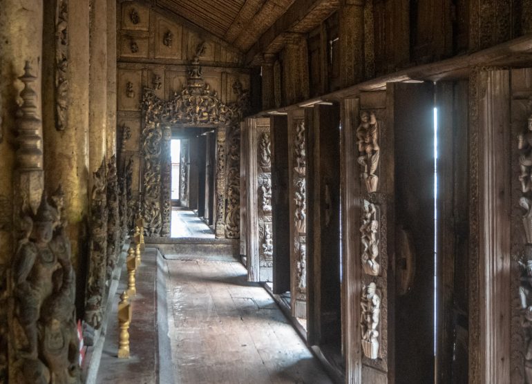 Golden Palace Monastery Mandalay