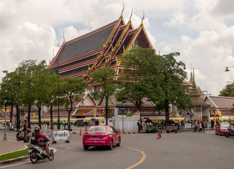 Wat Pho Bangkok - Bangkokin temppelit Chao Phraya -joen varrella